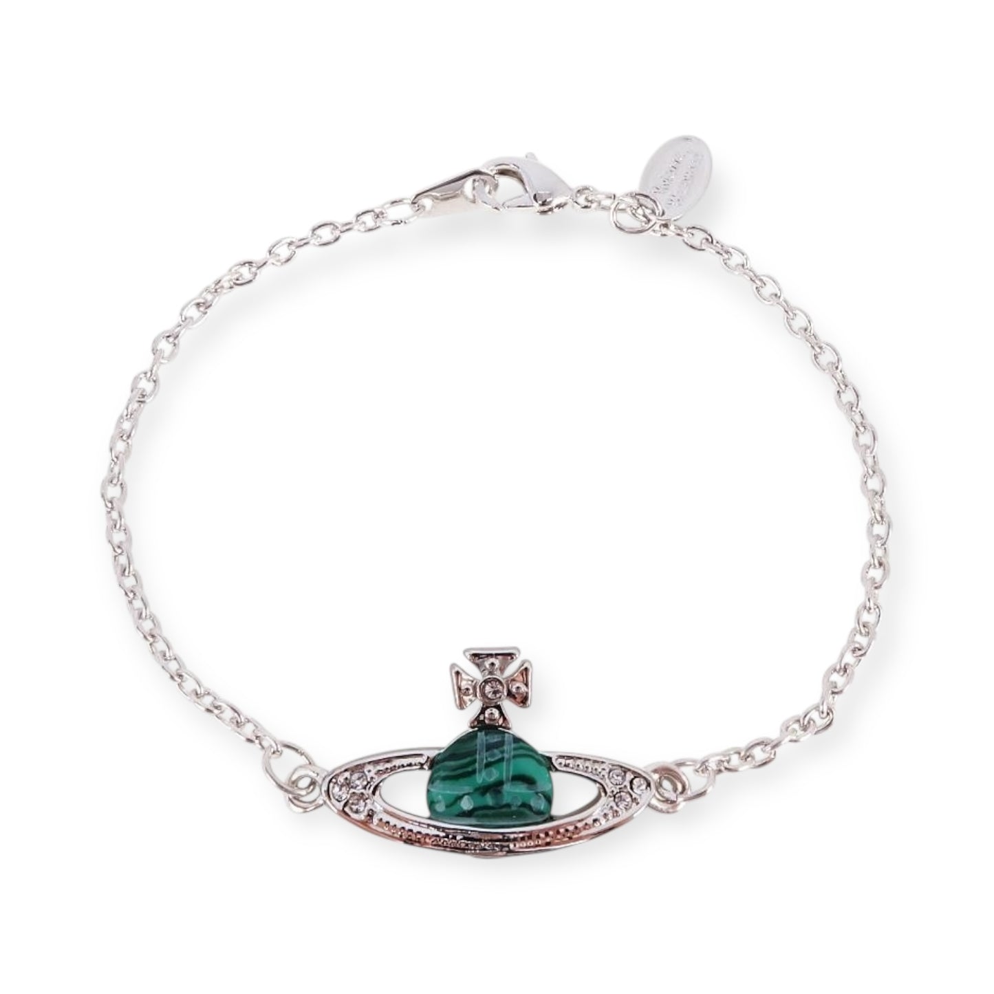 Mini Green Pearl Orb Pendant Bracelet (2 Colors)