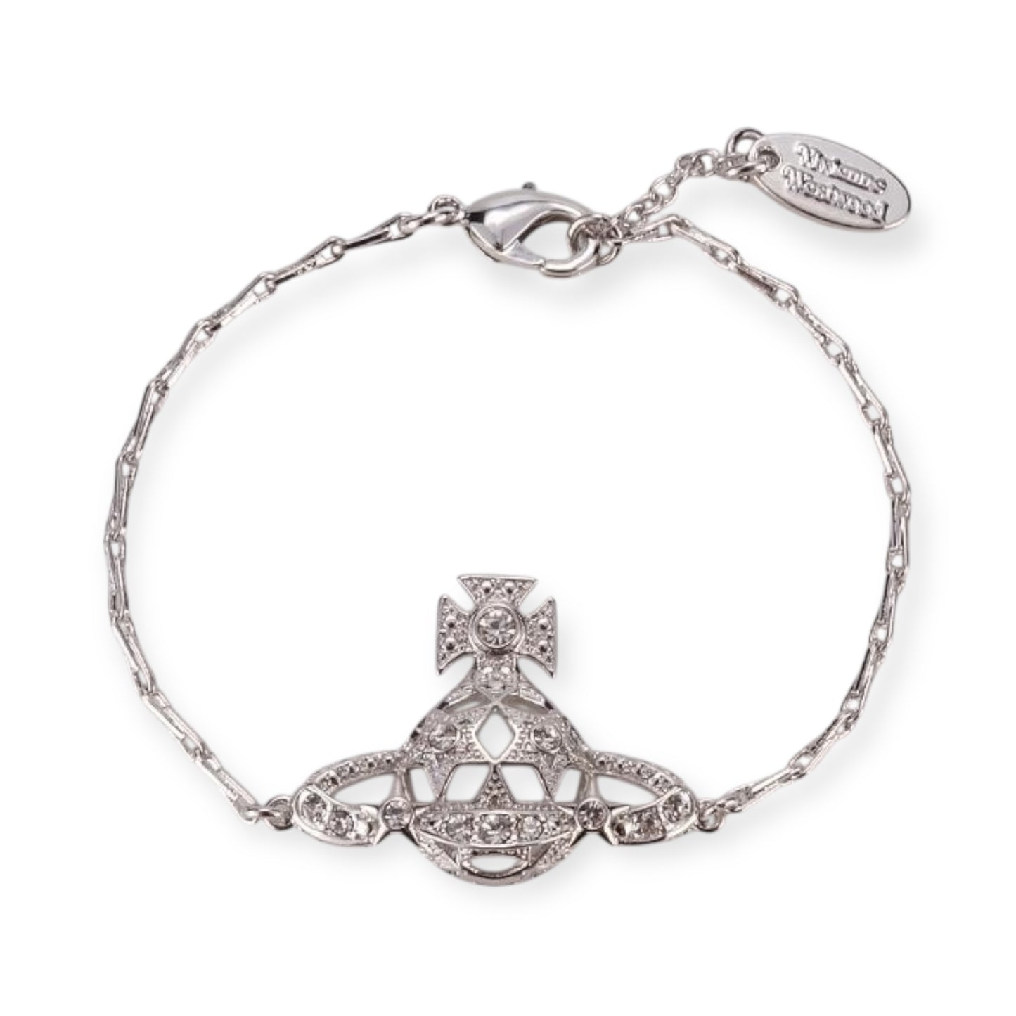 Star Gem Studded Orb Pendant Bracelet (3 Colors)