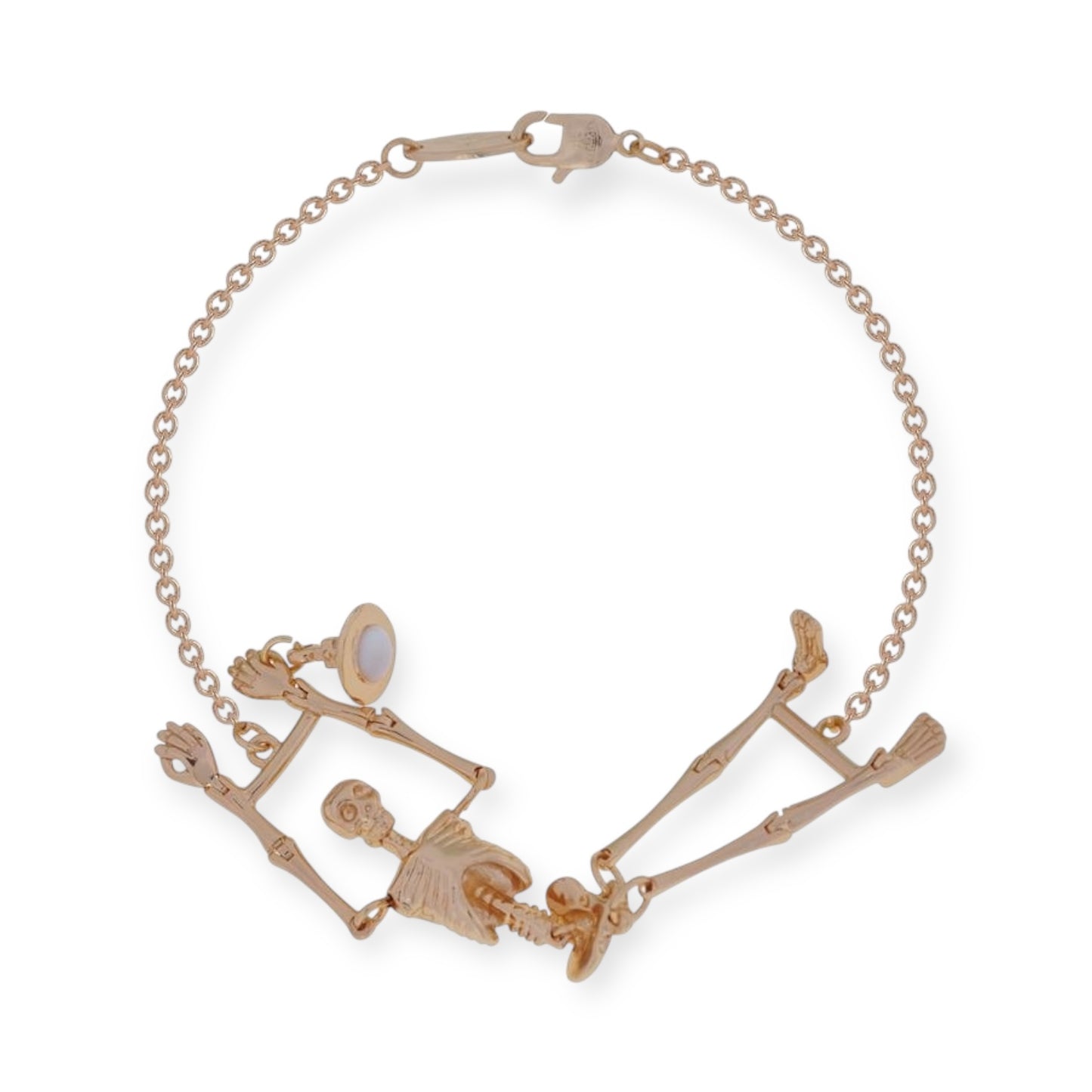 Skeleton Body Pendant Bracelet (3 Colors)