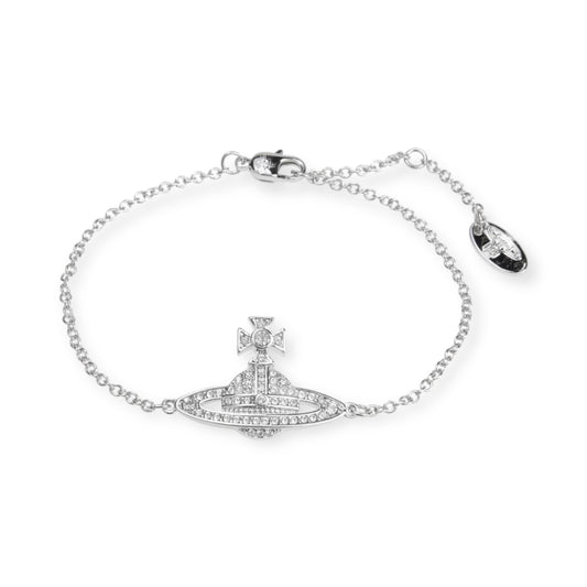 Gem Studded 2D Orb Pendant Bracelet (5 Colors)