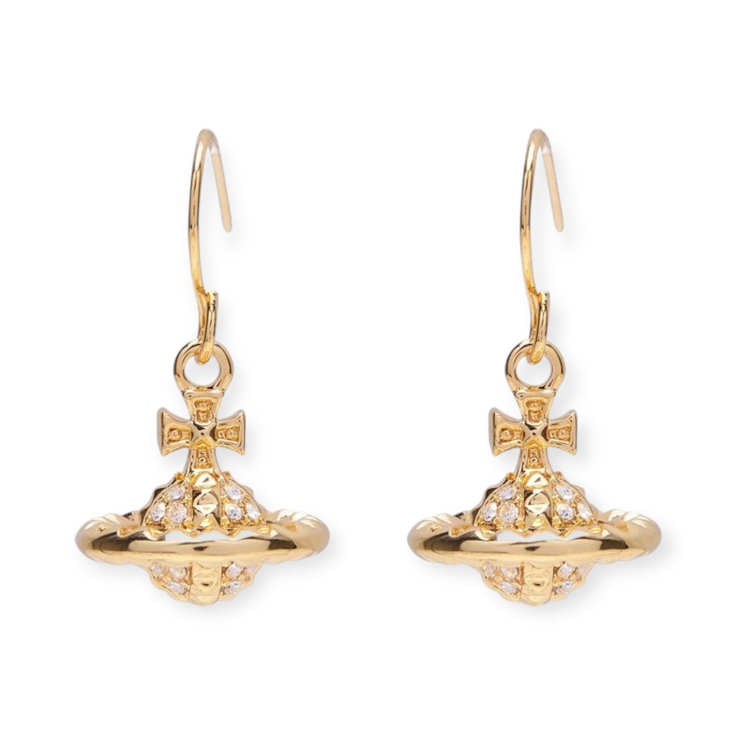 Abstract Shape Multigem 3D Orb Earrings (5 Colors)