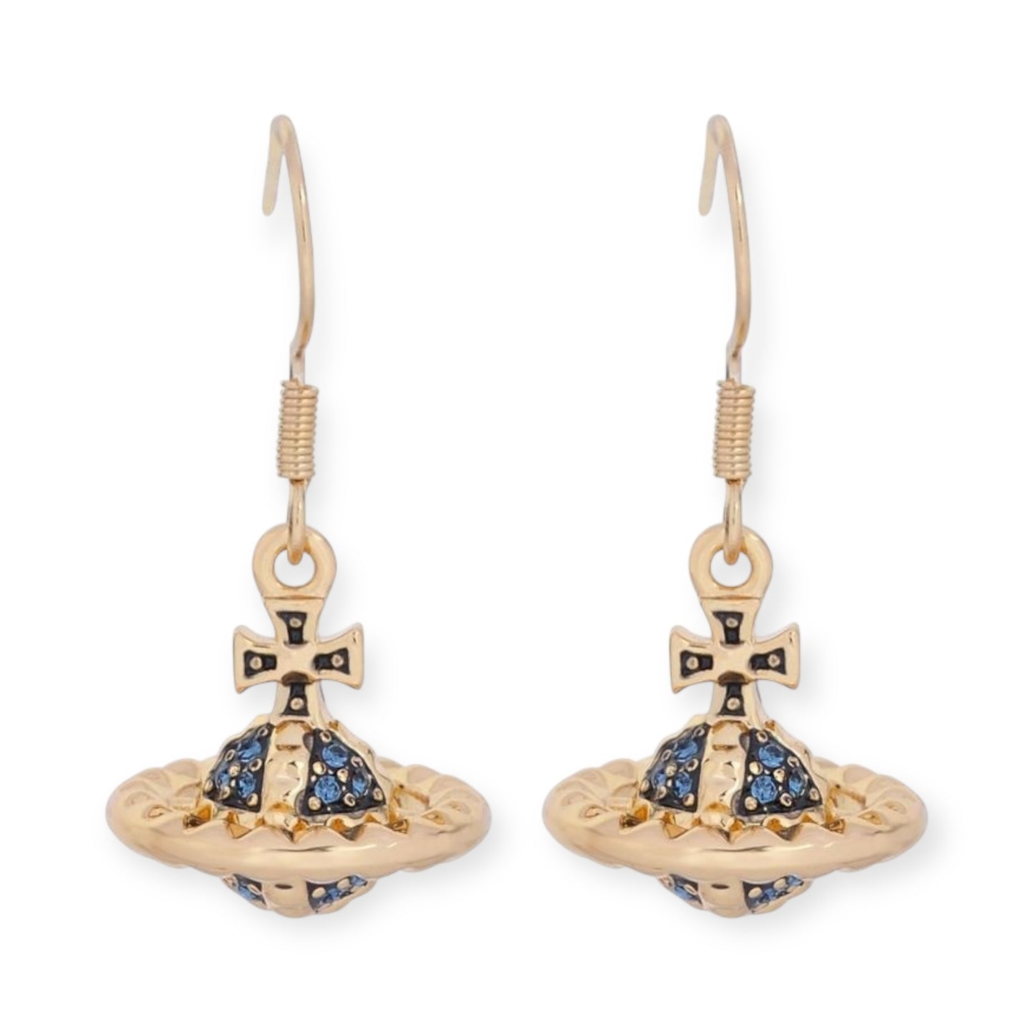 Abstract Shape Multigem 3D Orb Earrings (5 Colors)