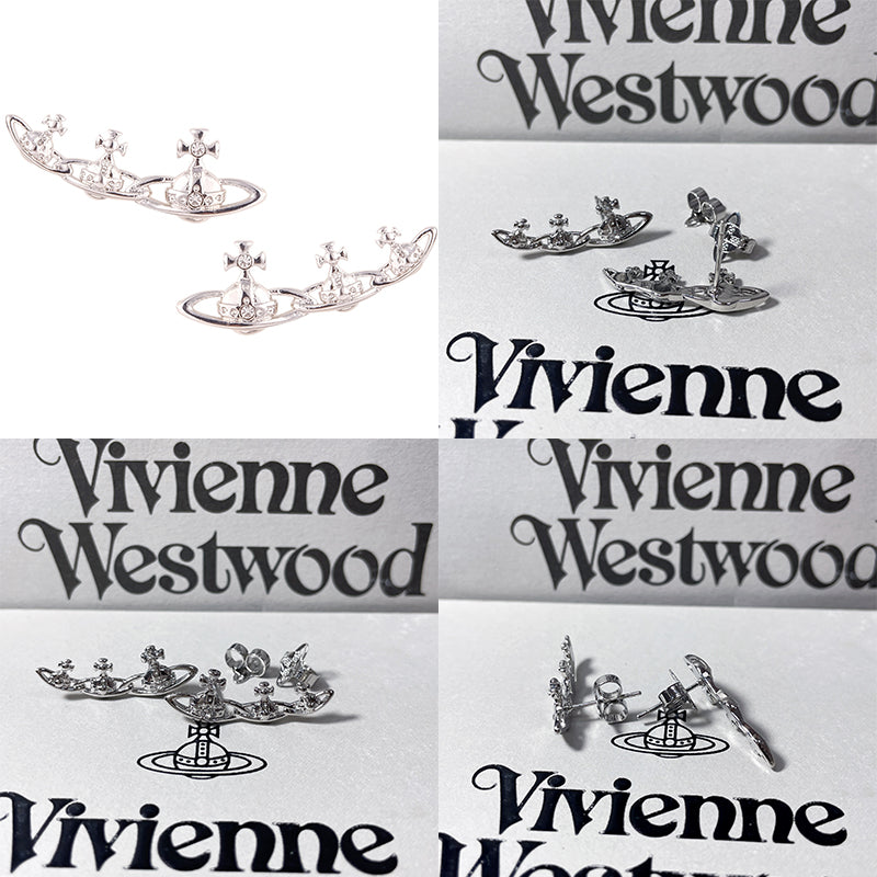 Mini Basic Staple Colored Multi Orb Pendant Earrings (3 Colors)