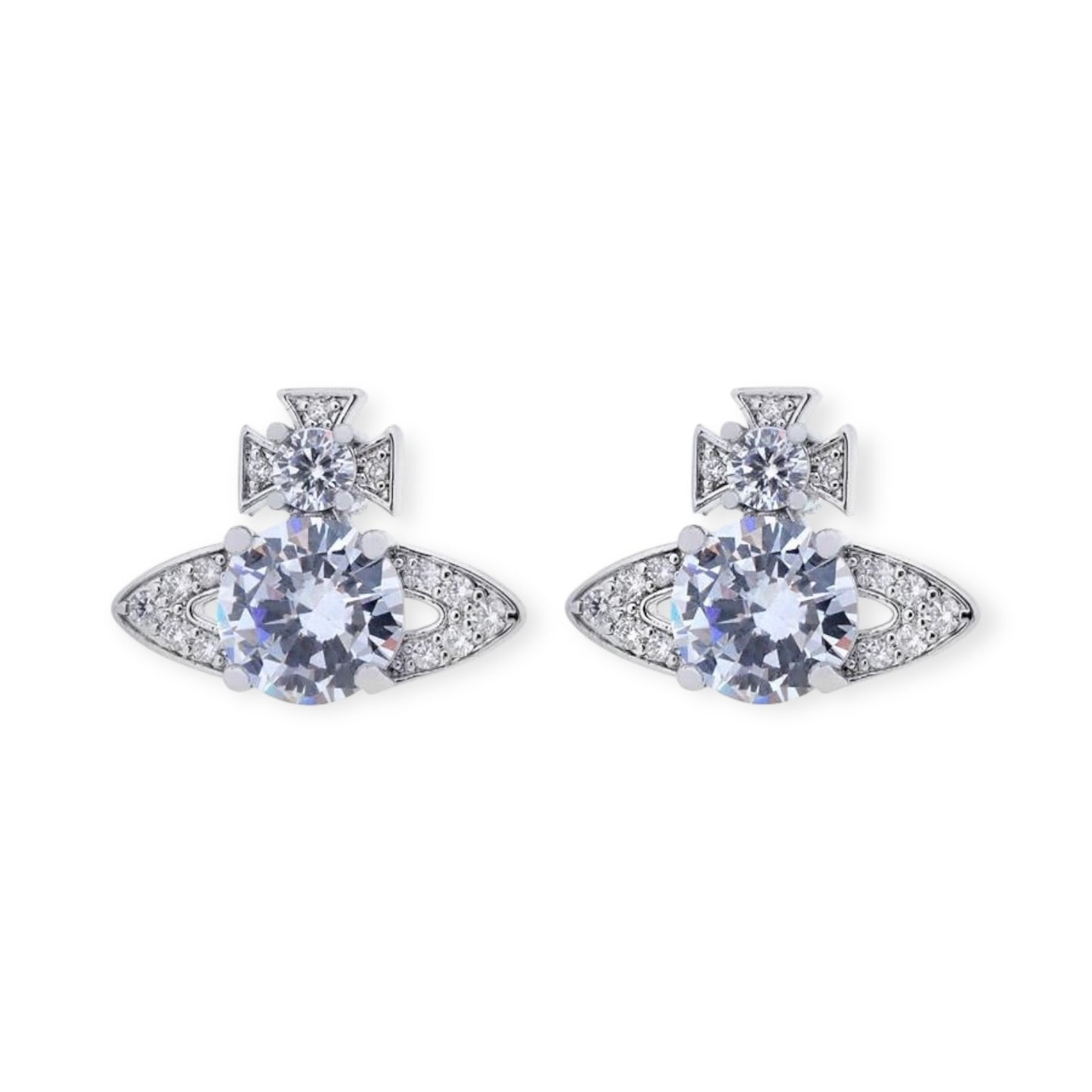 Multicolor Gem Orb Pendant Earrings (4 Colors)