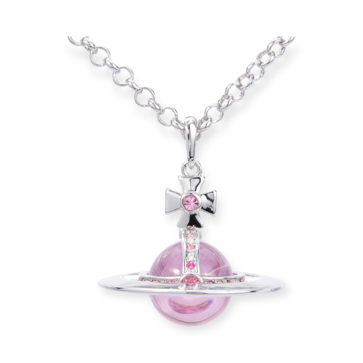 20MM Medium Saturn Orb Pendant Necklace (33 Styles)