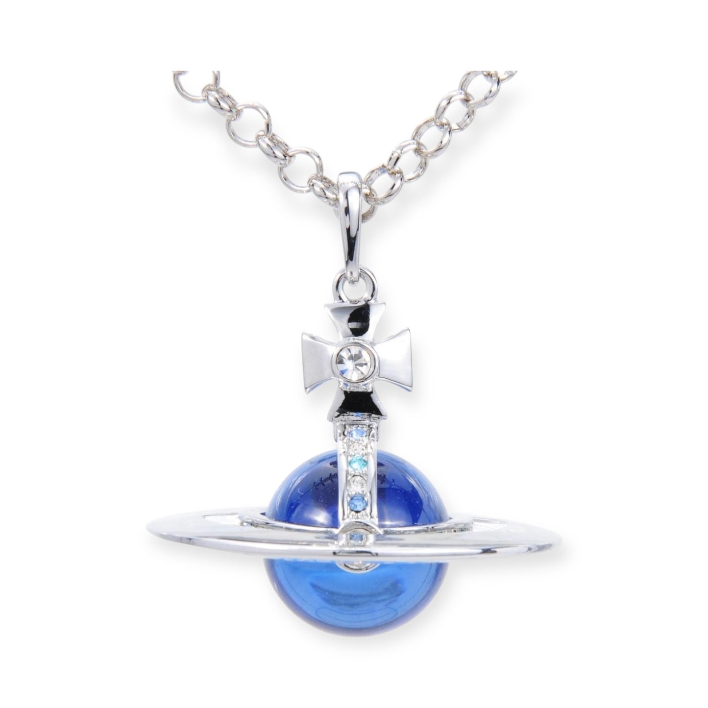 20MM Medium Saturn Orb Pendant Necklace (33 Styles)