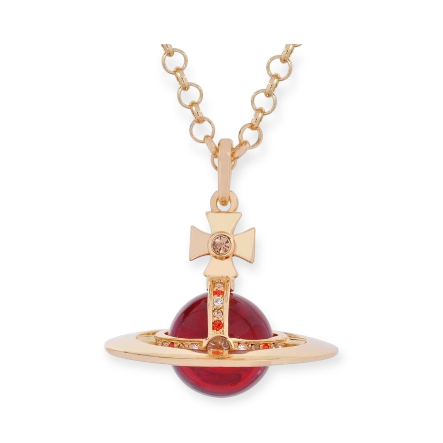 20MM Medium Saturn Orb Pendant Necklace (33 Styles)