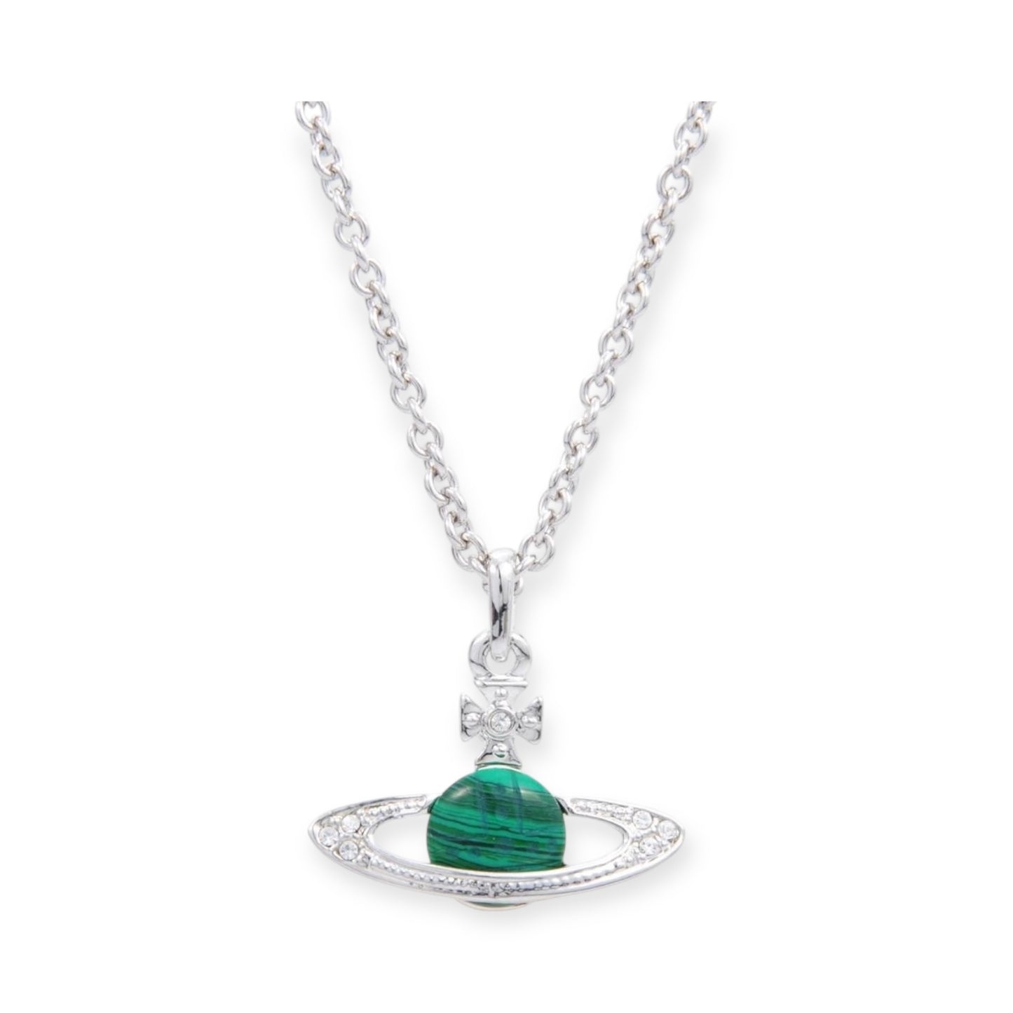 Mini Green Pearl Orb 10MM Pendant Necklace (2 colors)