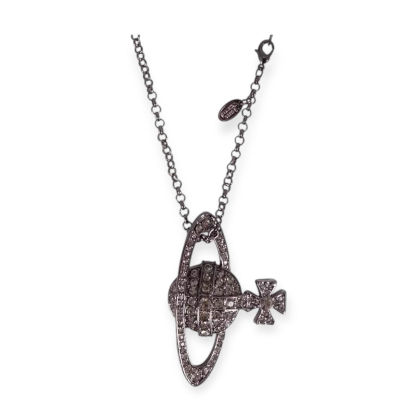 Sideways Hanging Staple Colors Pendant Necklace (3 colors)