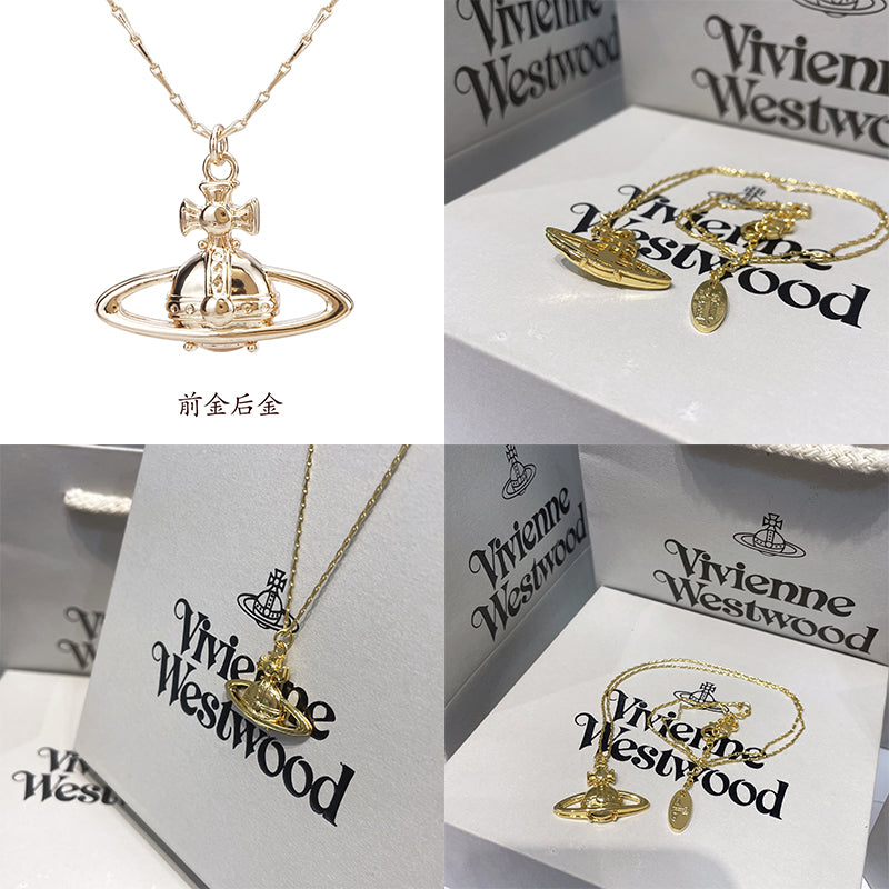 Mini 10MM Basic Staple Colored Orb Pendant Necklace (5 Colors)