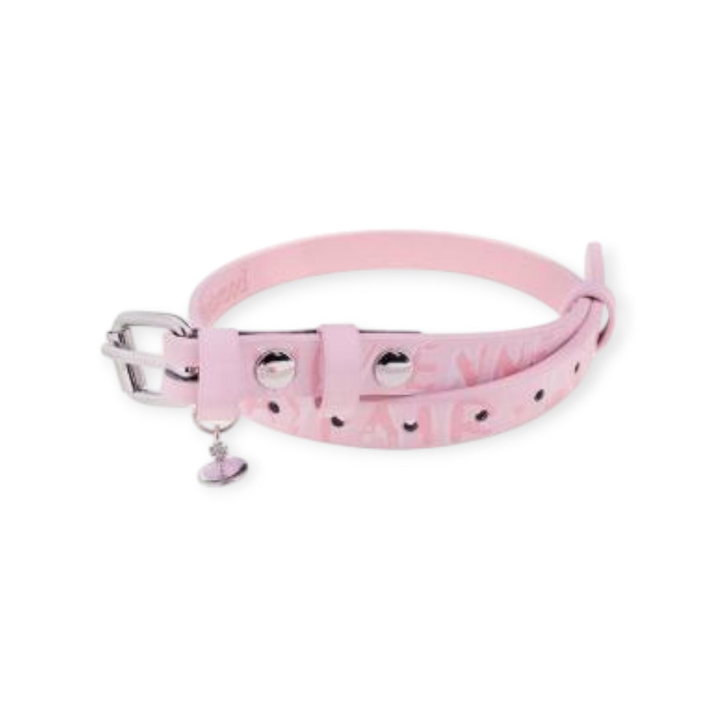 Statement Orb Design Leather Belt Choker Necklace / Bracelet (5 Colors)