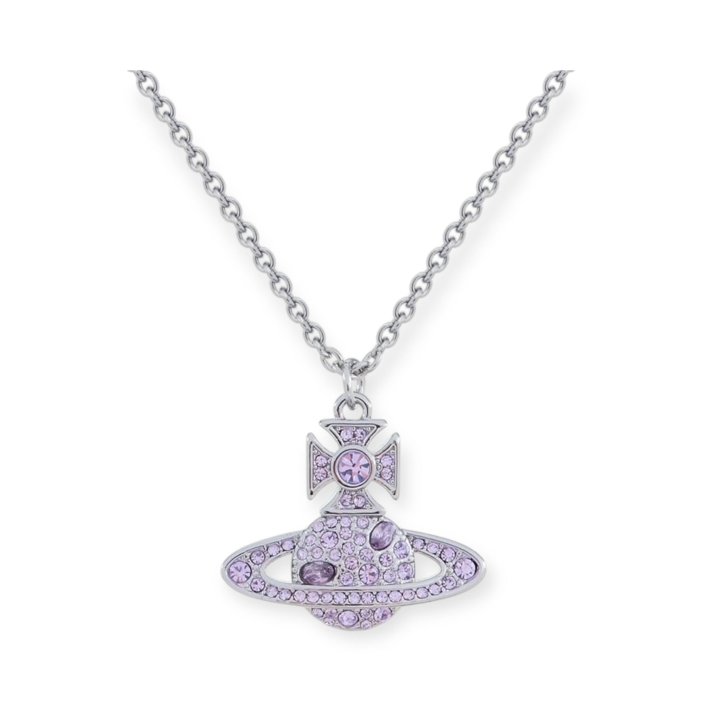 Colored Multi Gemstone Orb Pendant Necklace (6 Colors)