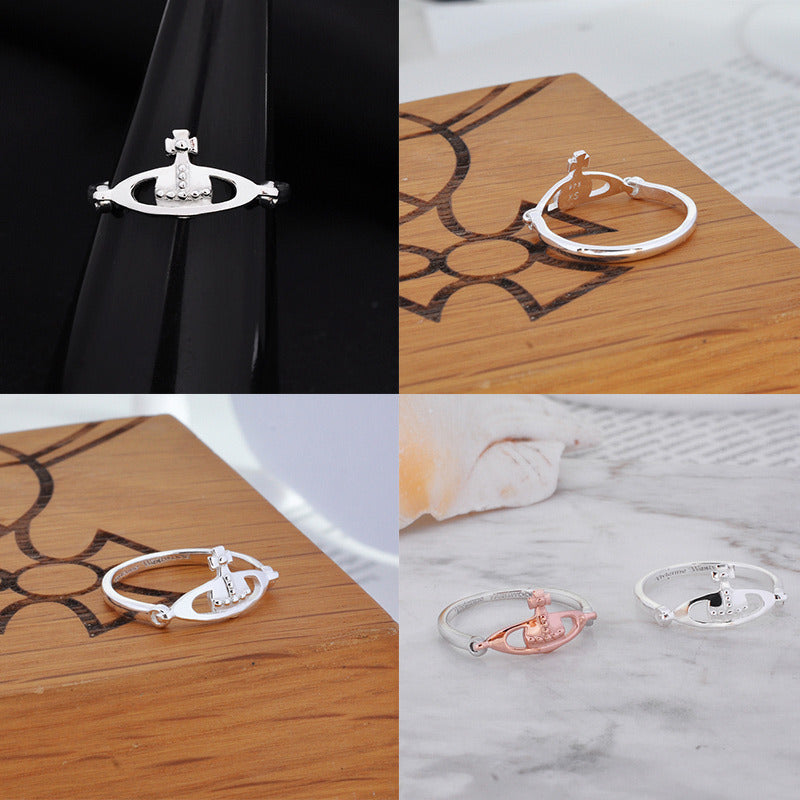 Dual Color Mini Staple Ring (4 colors)