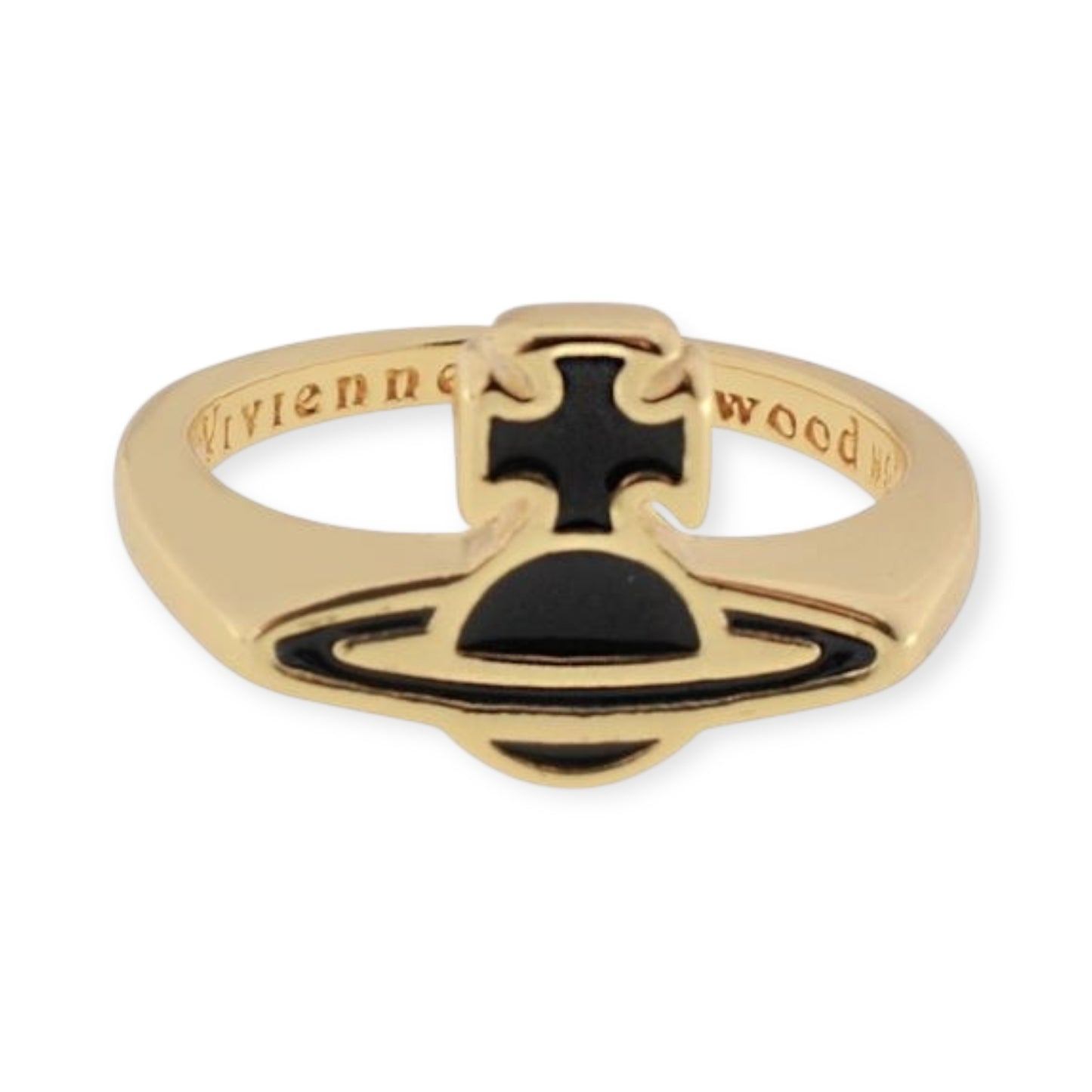 Black Shadow Outline Ring Gold & Silver (2 colors)