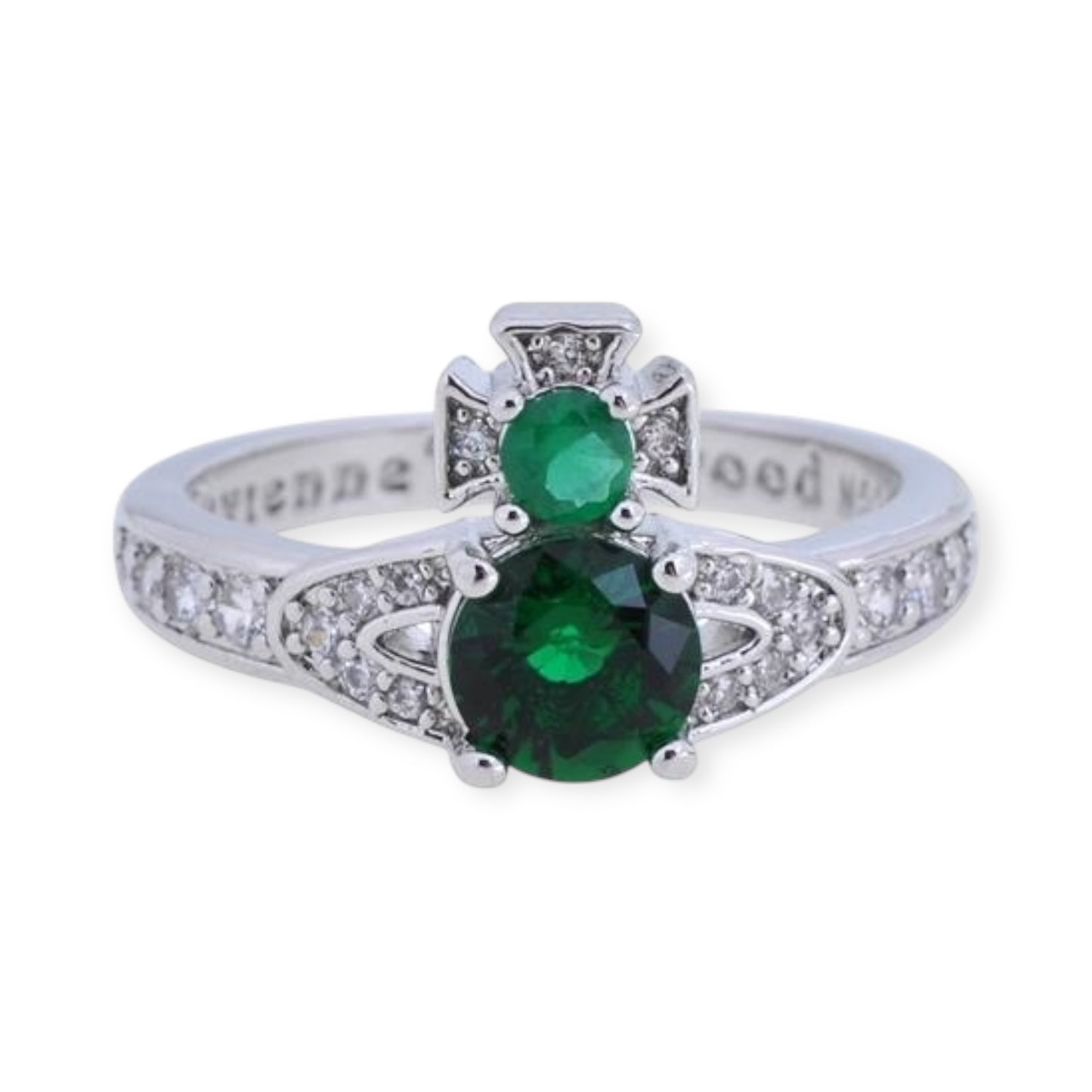 Multicolor Gem Orb Studded Encrusted Ring (8 colors)