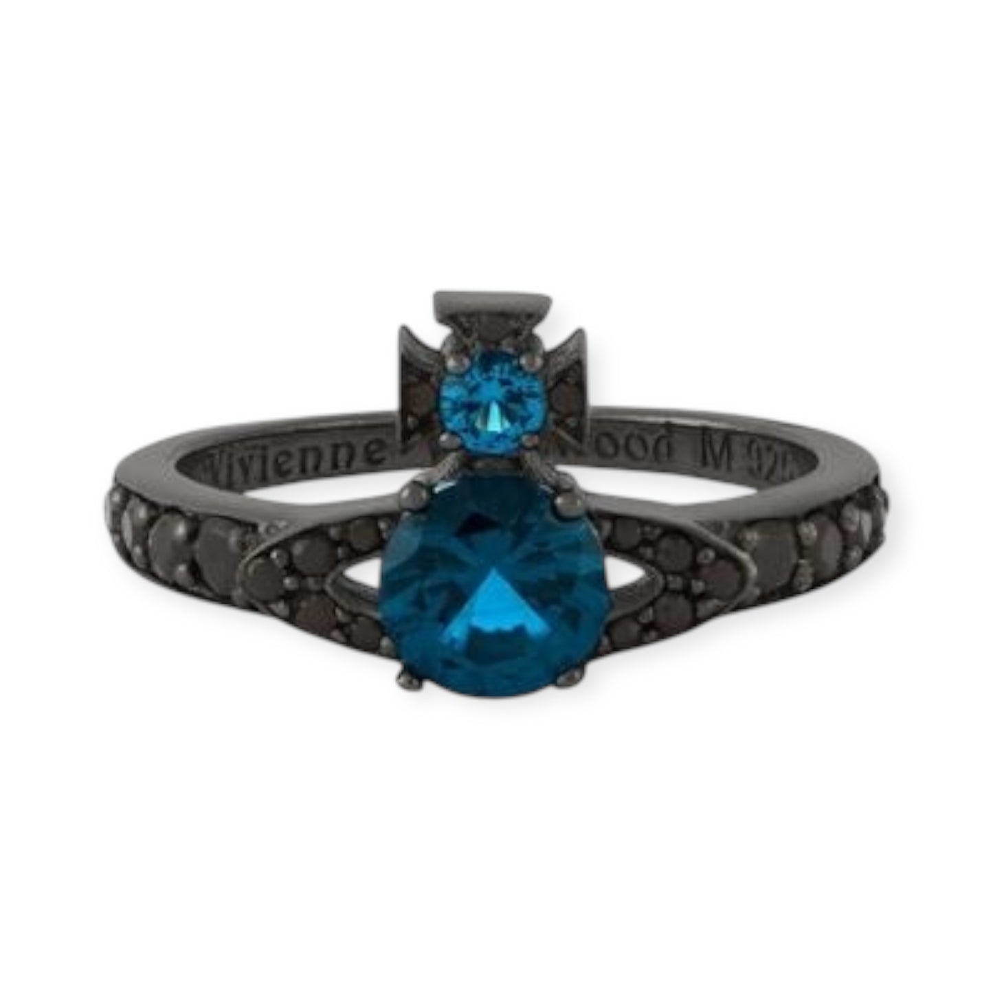 Multicolor Gem Orb Studded Encrusted Ring (8 colors)