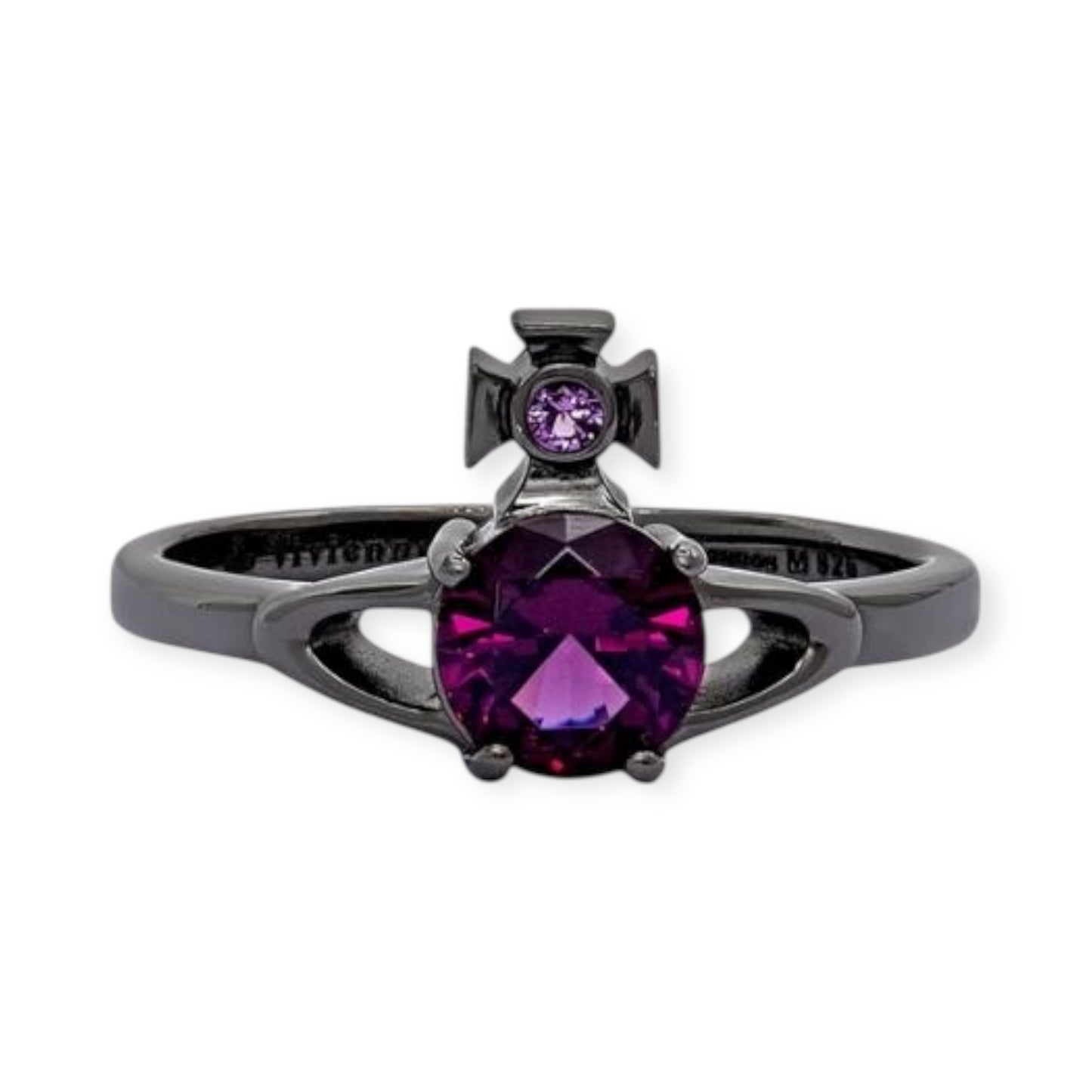 Mini Gem Stud Orb Ring (6 colors)