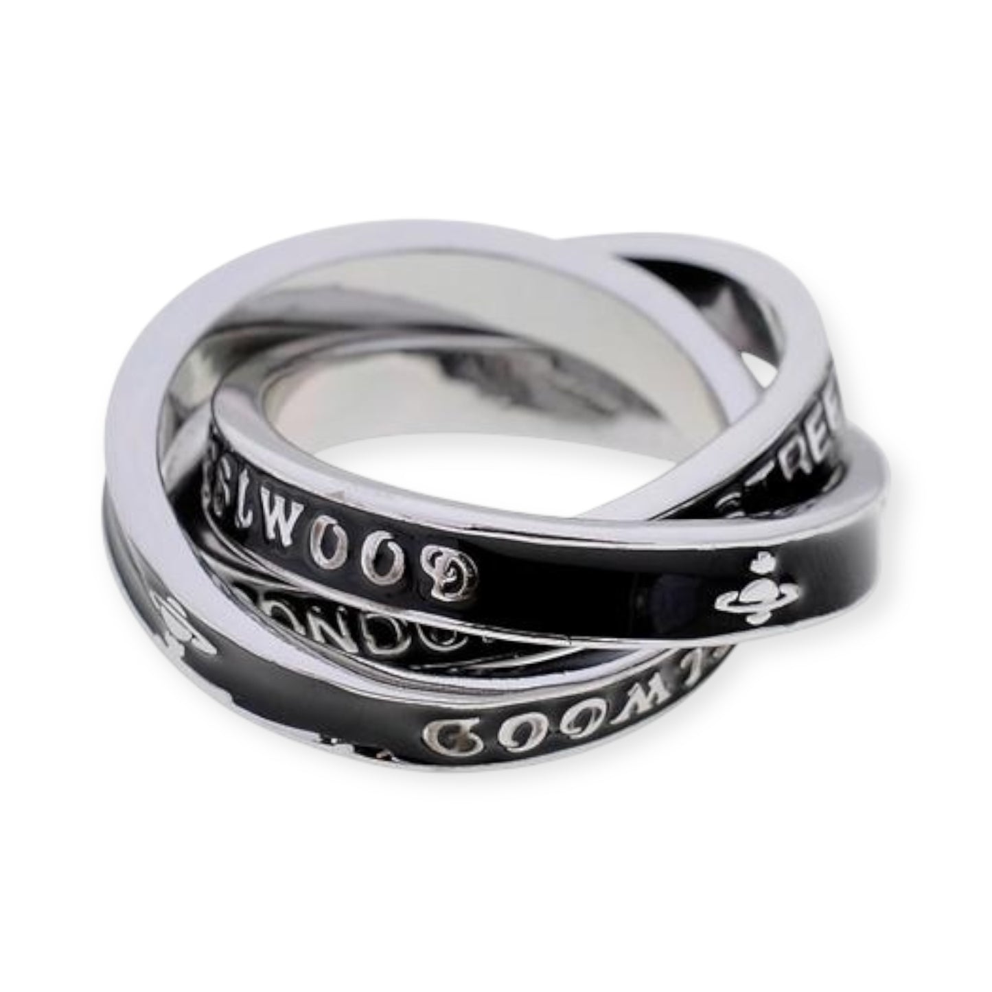 Triple Layer Wrap Wrapped Around Eternity Forever Ring (6 colors)