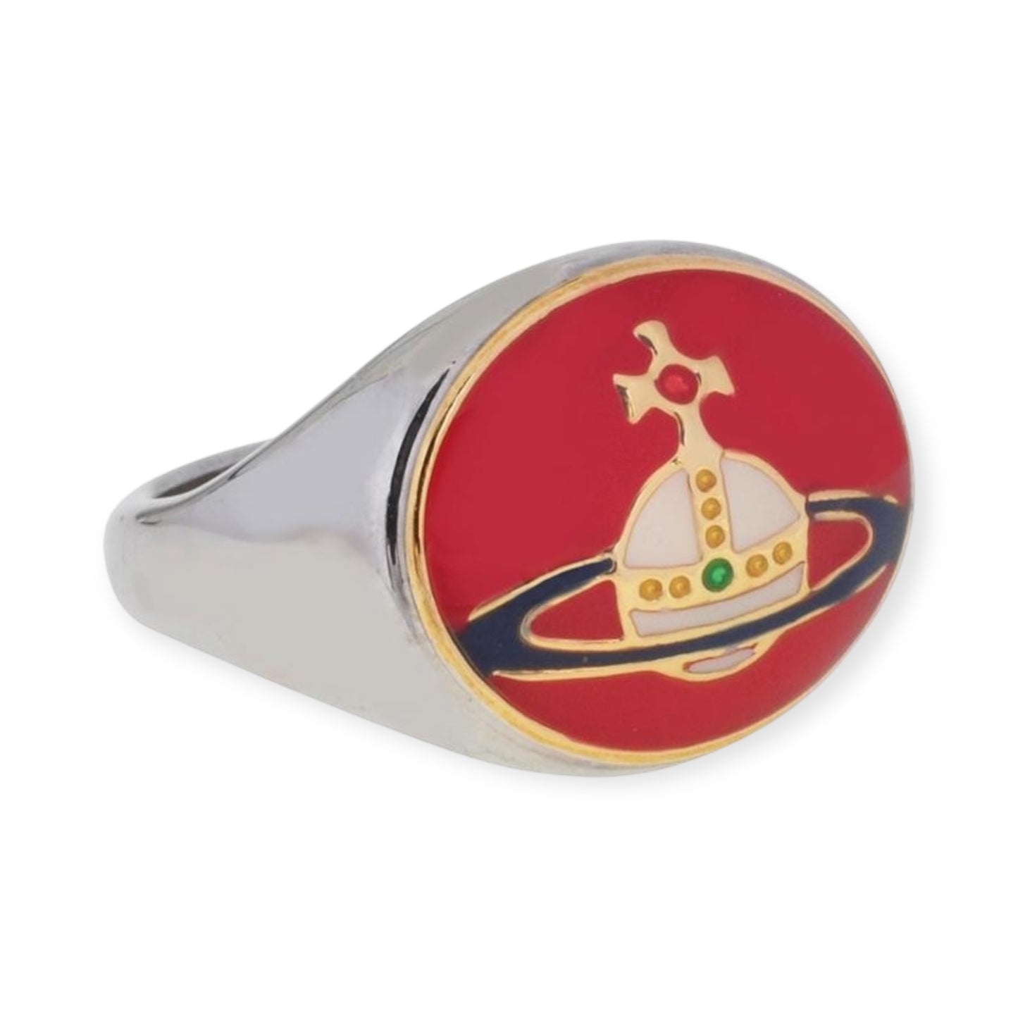 Colorful Abstract Enamel Orb Design Ring (5 Colors)