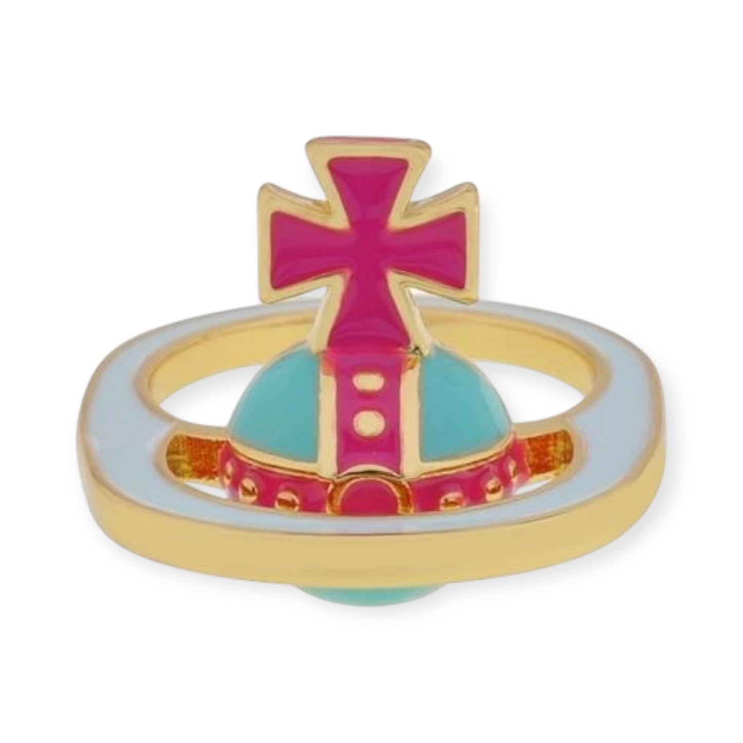 Colorful Multi Color Orb Pendant Ring (2 Colors)