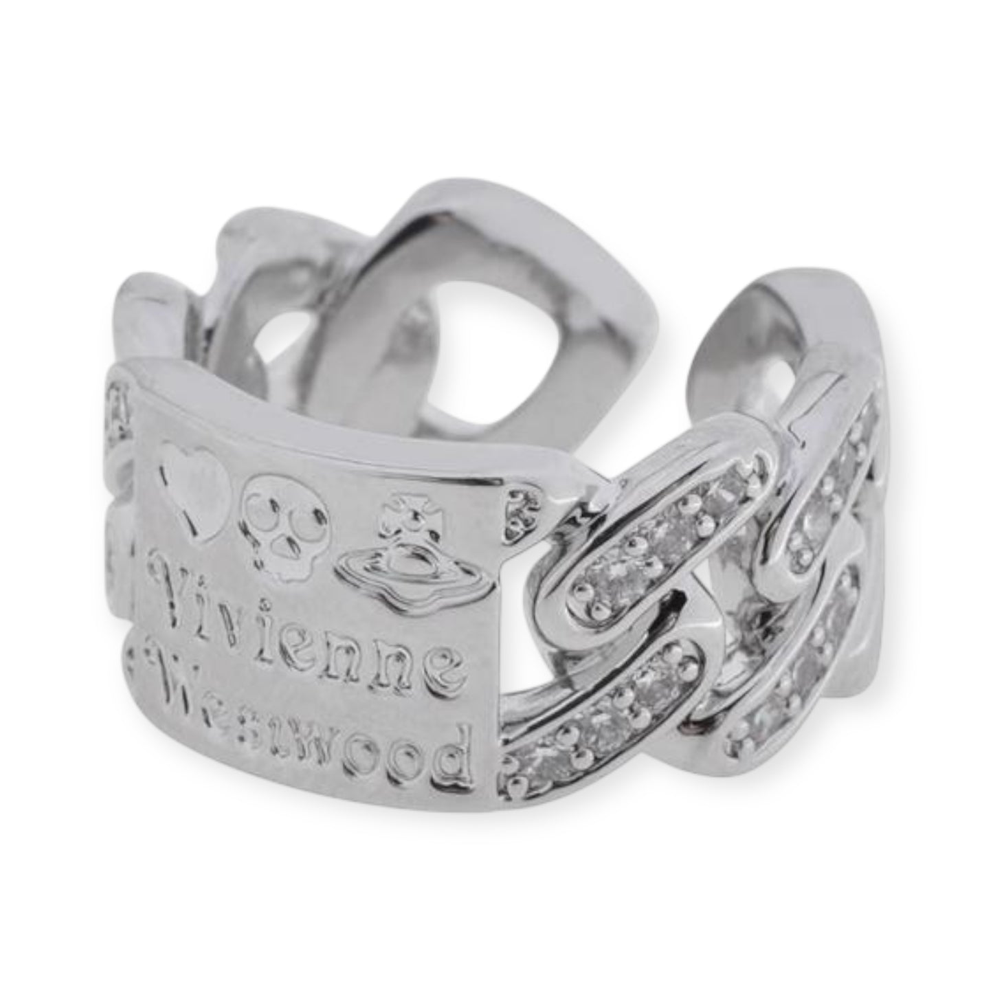 Open End Braided Belt Gold & Silver Ring (2 Colors)