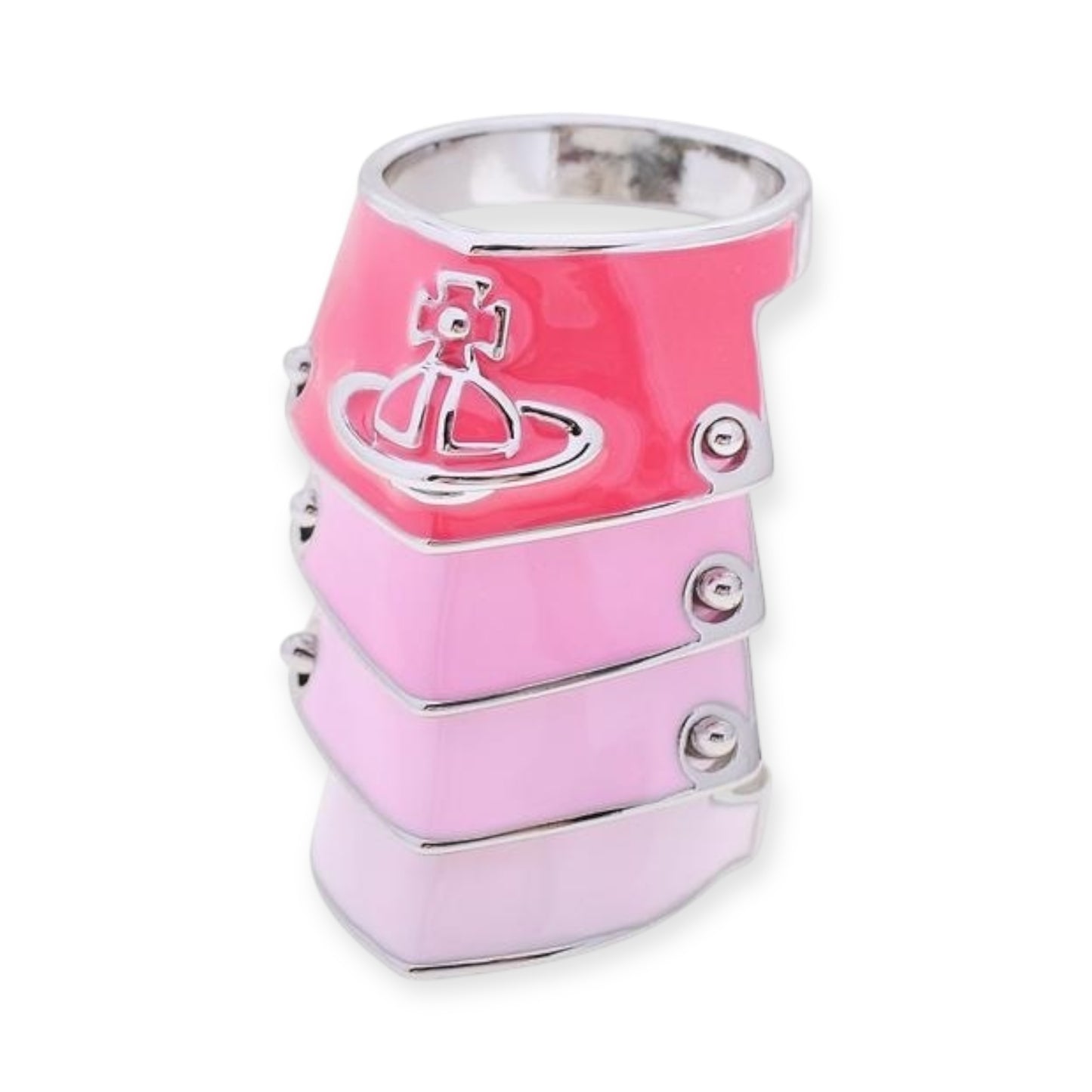 Colorful Colored Abstract Armour Armor Ring (7 colors)