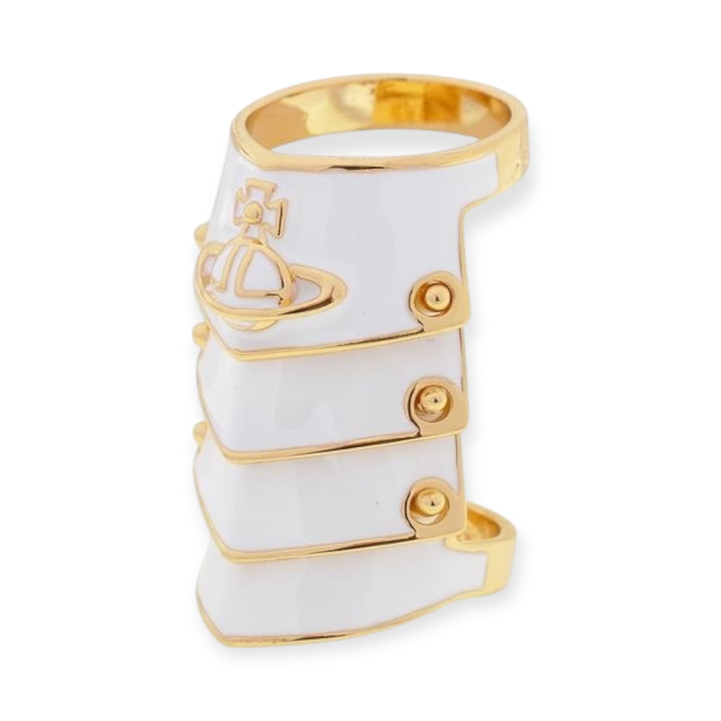 Colorful Colored Abstract Armour Armor Ring (7 colors)