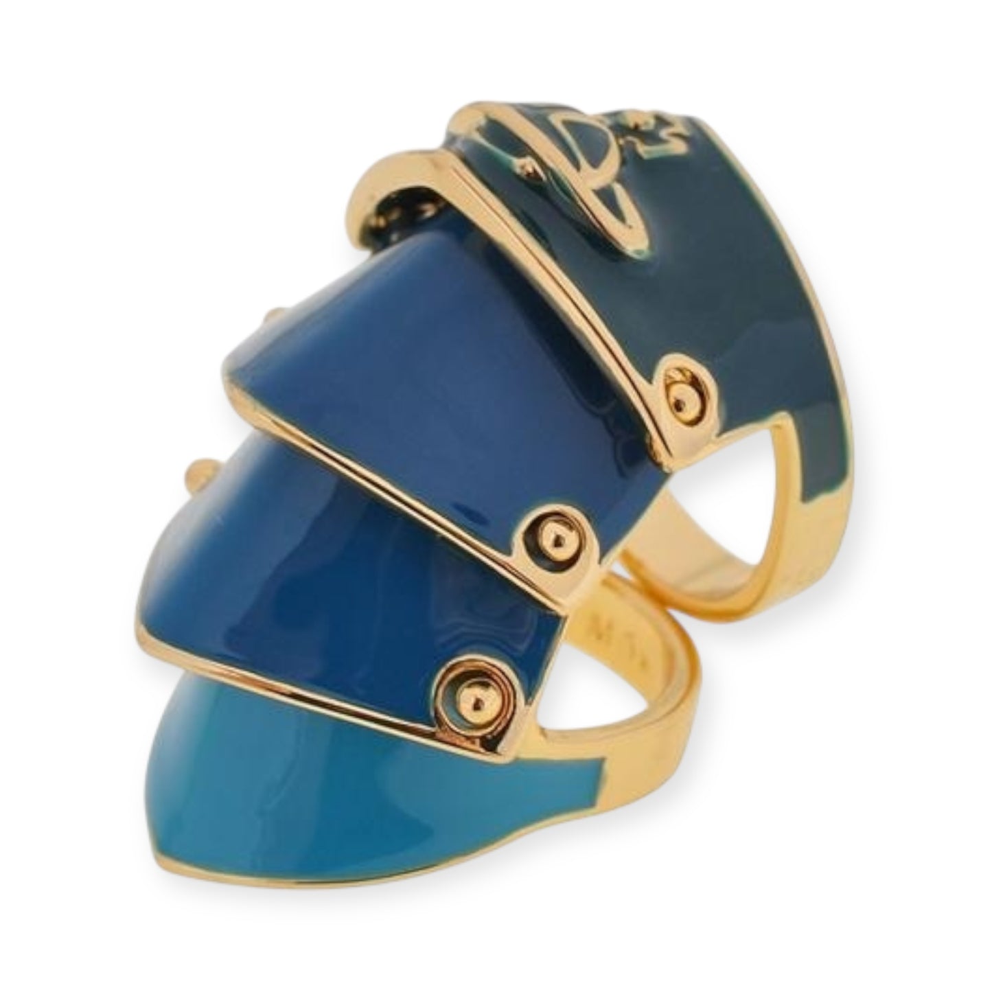 Colorful Colored Abstract Armour Armor Ring (7 colors)