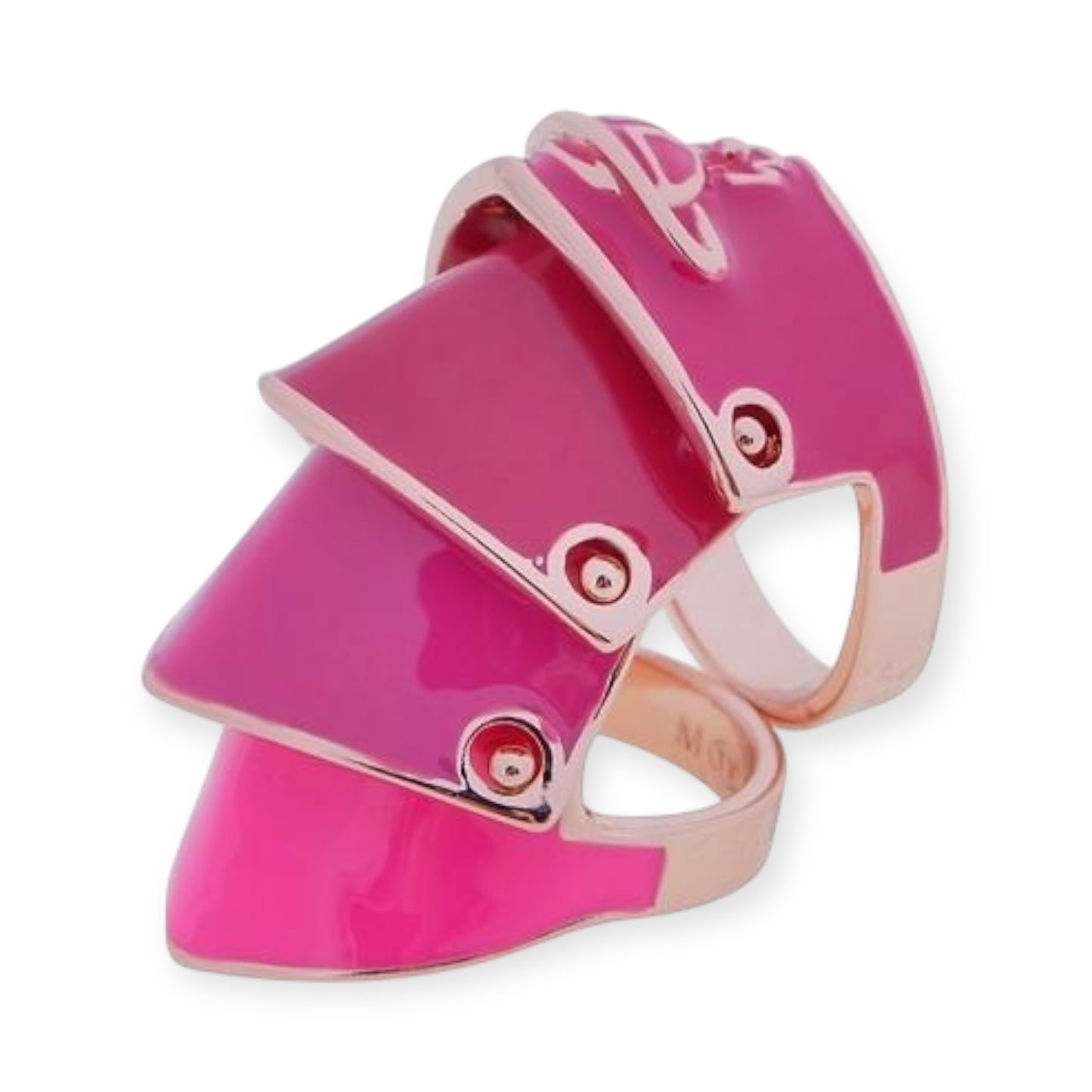 Colorful Colored Abstract Armour Armor Ring (7 colors)